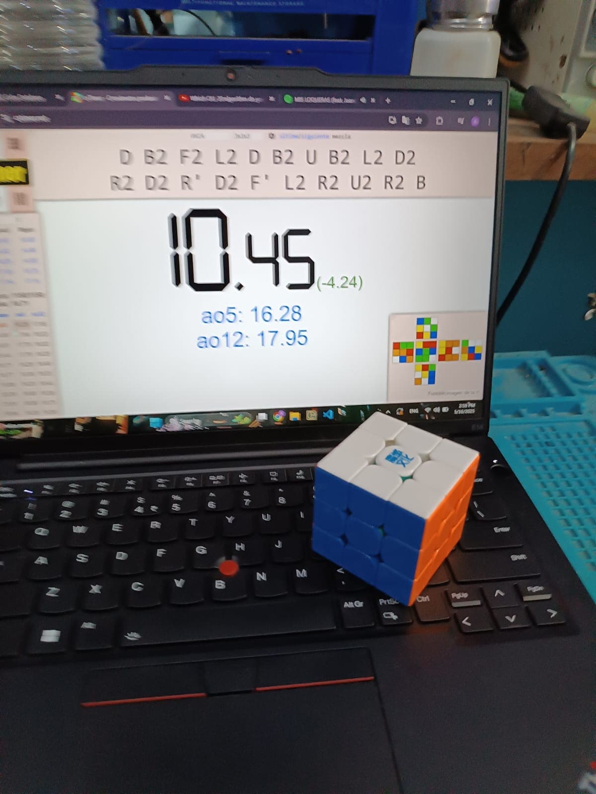 Solve Rubik's cubes