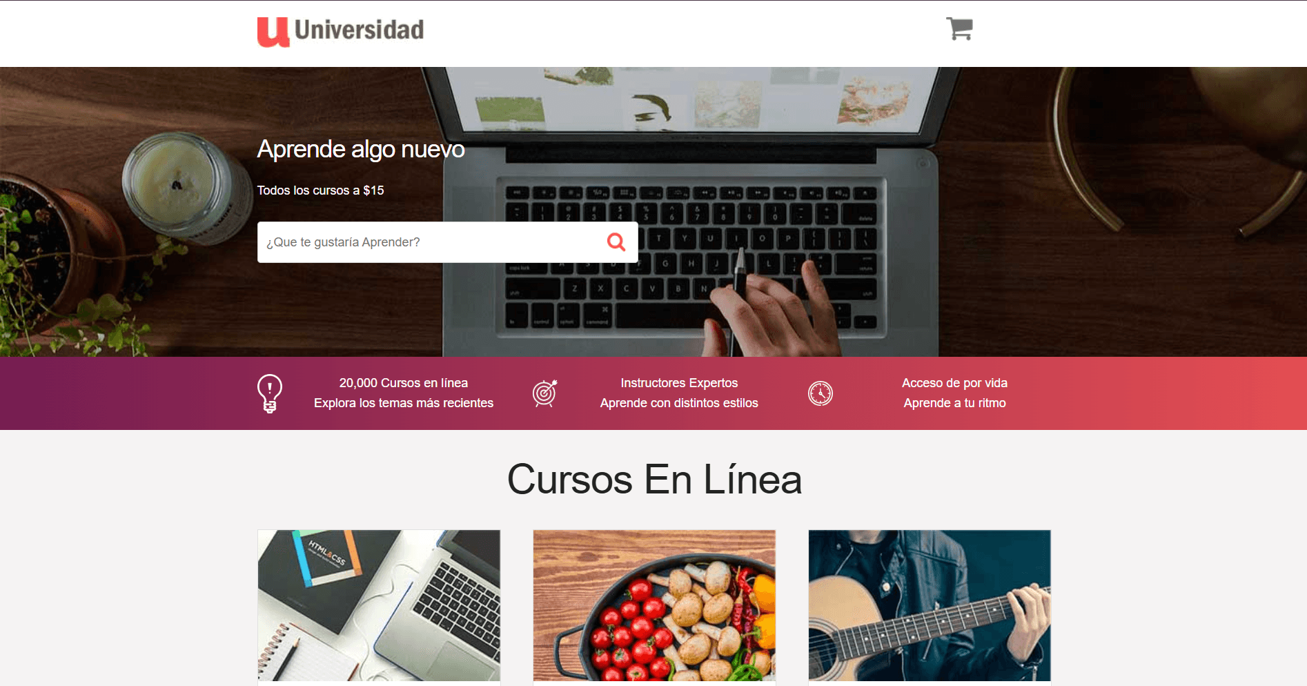 Online Courses Template